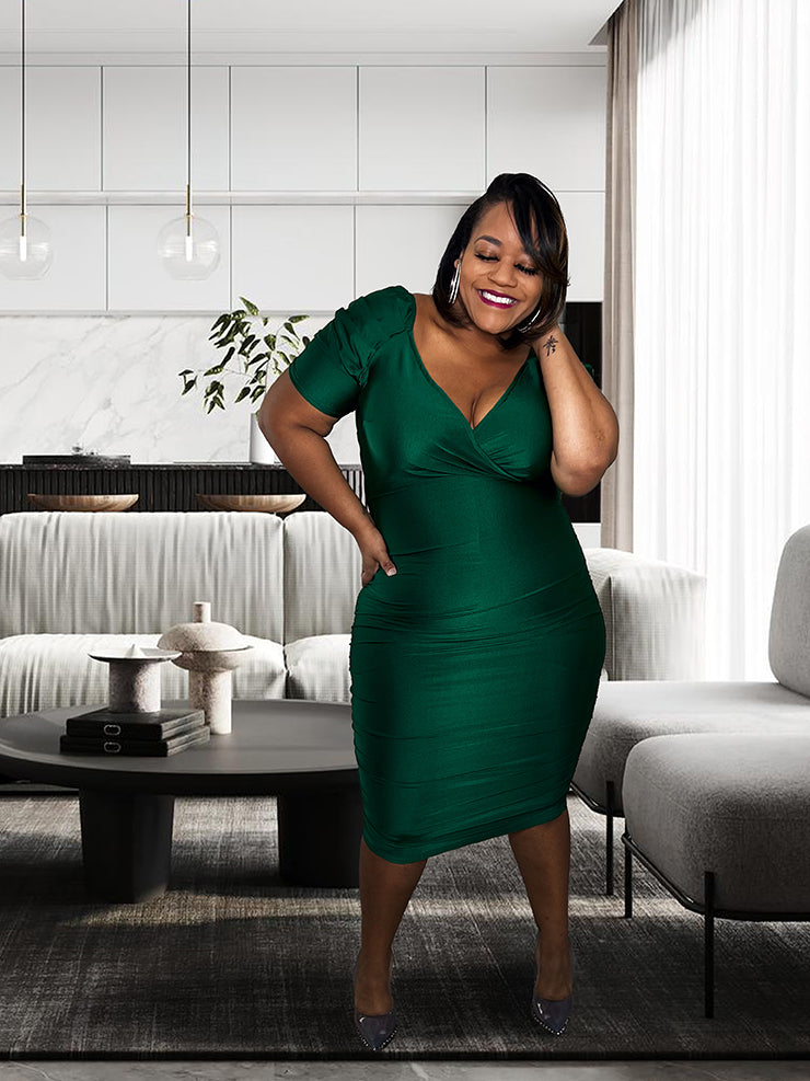 Date Night - Hunter Green Chars Boutique Date Night - Hunter Green Chars Boutique